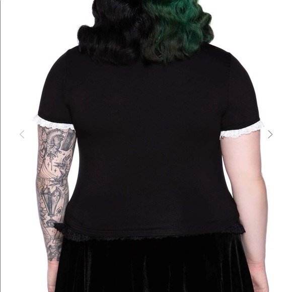 Killstar Fallen Angels Crop top (NWT) never worn. - Picture 5 of 6